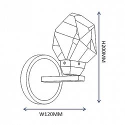 Бра Imperiumloft CRISTEL CRISTEL-WALL-A01