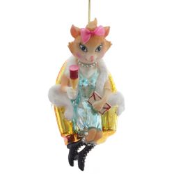 GAEM Украшение новогоднее "Кошка", L8 W12 H11 см