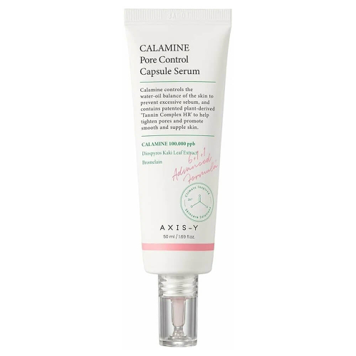 AXIS-Y Calamine Pore Contol Capsule Serum сыворотка с каламином для сужения пор