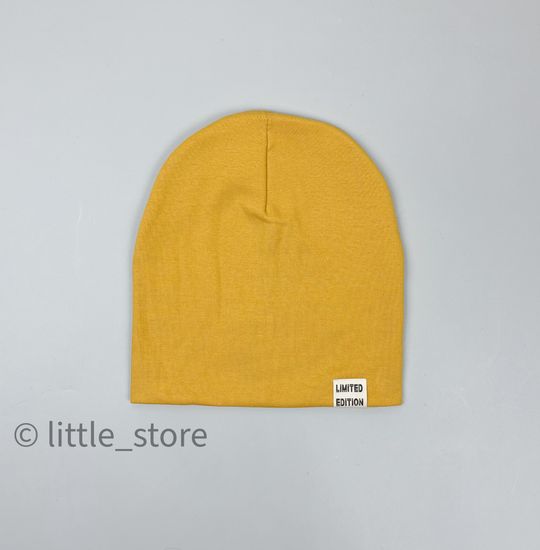 Шапка двухслойная (плотная), Горчица