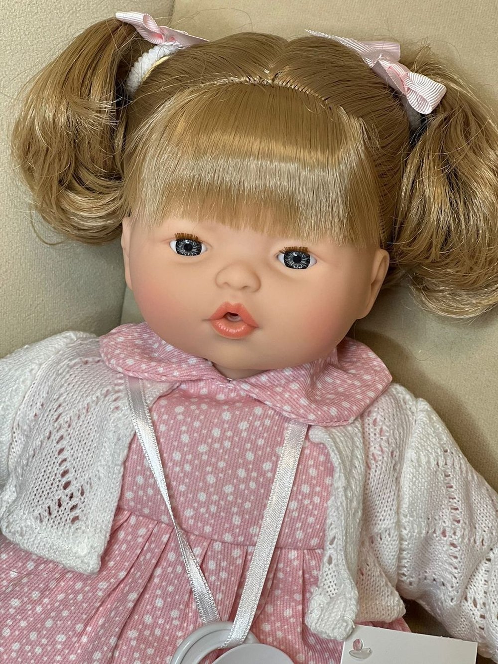 Кукла Marina and Pau 40 cм Petus мягконабивная в пакете (M520K)