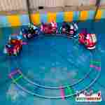 Детский поезд на рельсах «Галактический экспресс», 5 кабинок, 5 мест