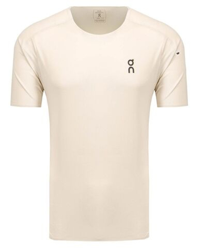 Мужская теннисная футболка ON The Roger Performance-T - pearl/undyed white