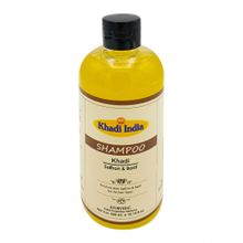 Khadi Natural Шампунь для роста волос Шафран и базилик 300 мл