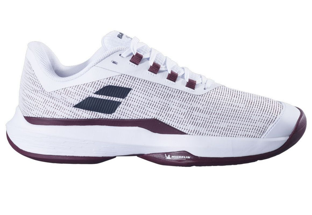 Мужские теннисные кроссовки Babolat Jet Tere 2 All Court - white/port royale