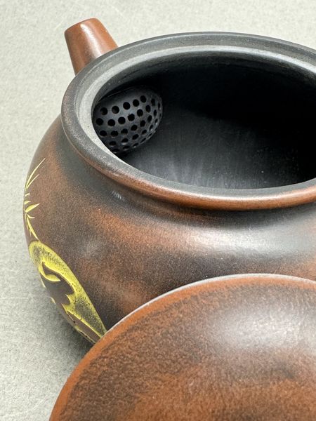 Чайник, глина, Нисин из Гуанси, 200мл(140120)