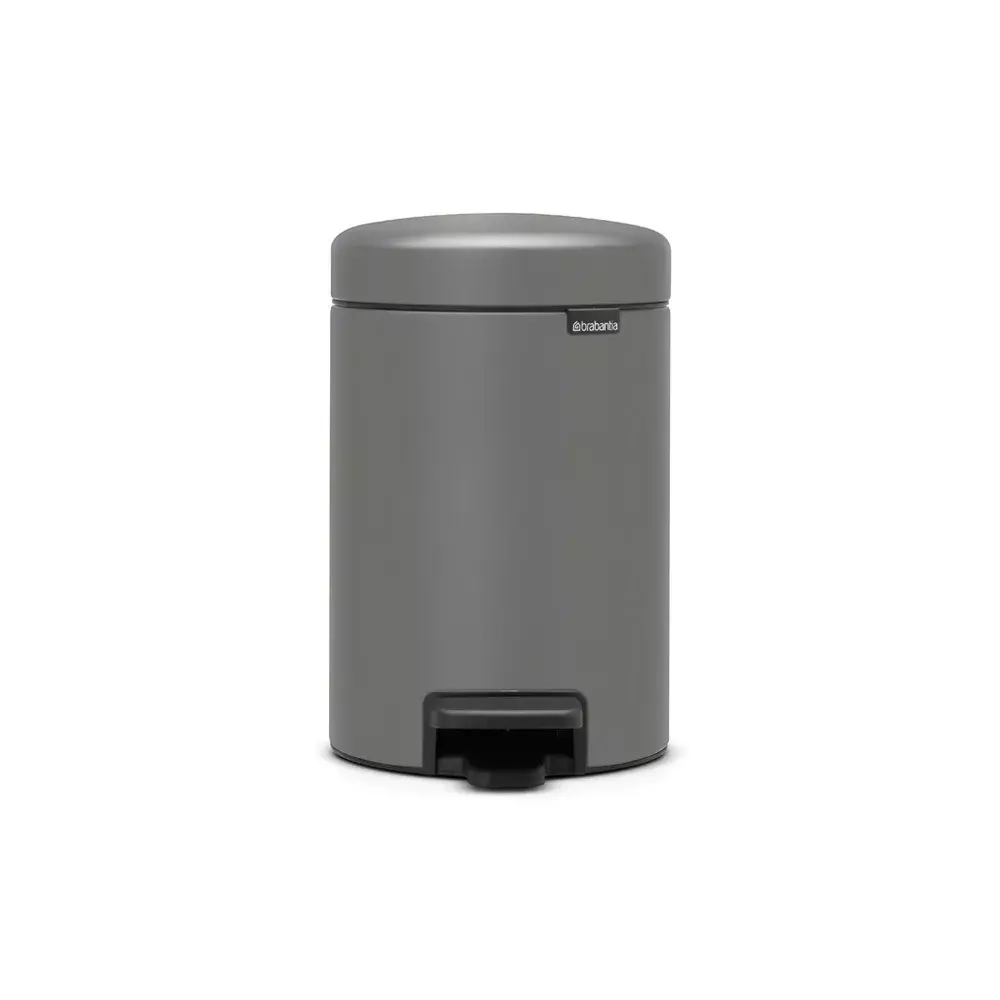 Brabantia - Контейнер для мусора NewIcon 3л серый / артикул   126260  / GTIN 8710755126260
