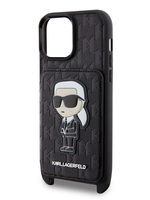 Чехол Karl Lagerfeld с ремешком через плечо и картхолдером для iPhone 15