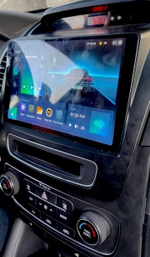 Магнитола для KIA Sorento 2 XM 2012-2020 c экраном климата снизу - Carmedia OL-9794-1 QLed+2K, Android 13, UIS7870 (DUDU7), CarPlay, SIM-слот