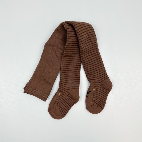 Колготки махровые, Коричневые