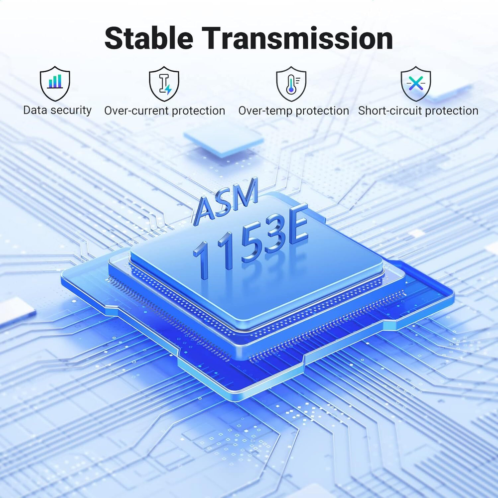 Адаптер с USB-C на 2.5' SATA UGREEN 70610