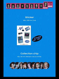 Альбом Kep1er - TROUBLESHOOTER 3rd Mini Album 3 Version SET