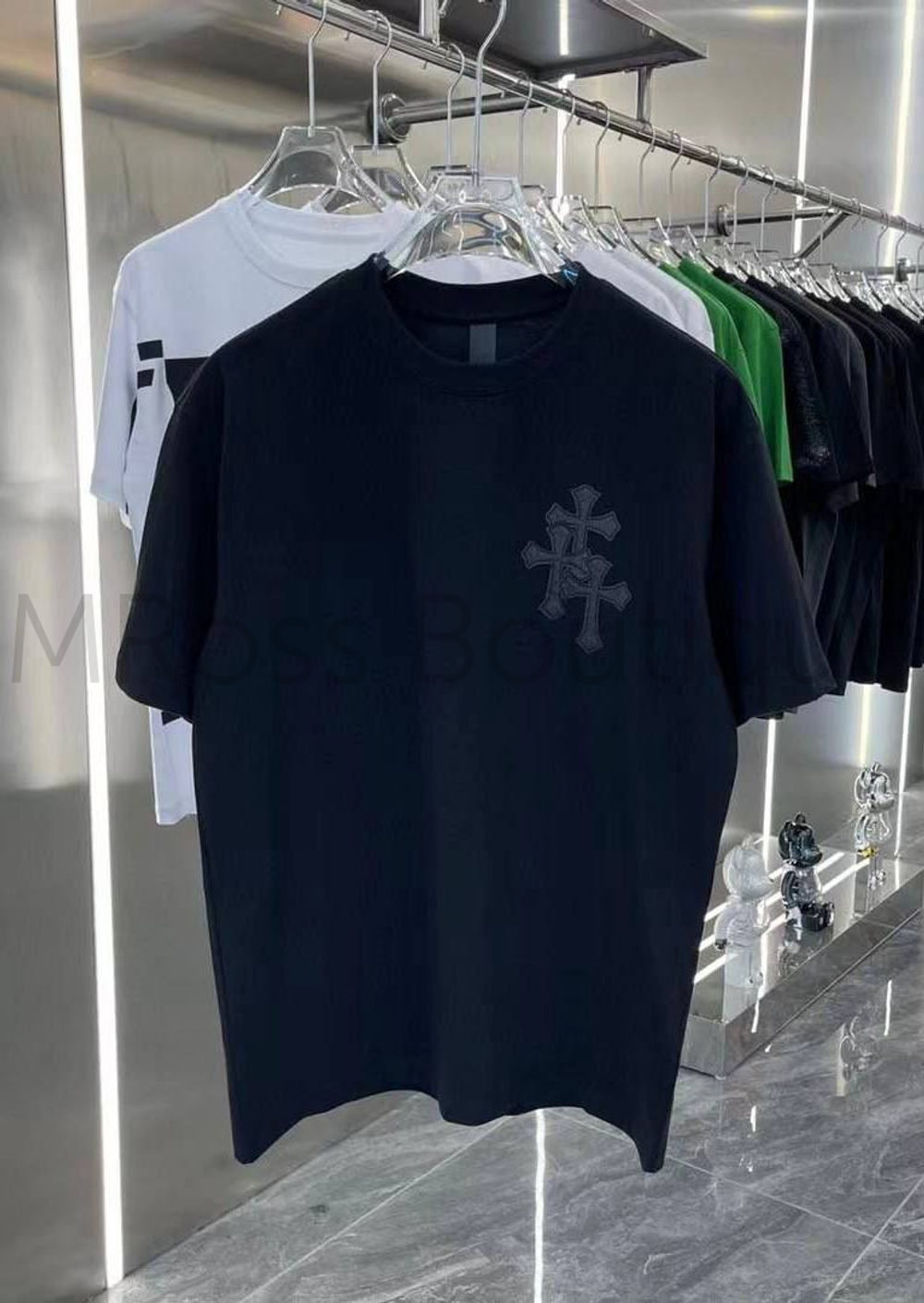 Футболка черная Chrome Hearts