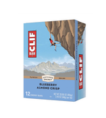 Clif Bar —Протеиновые батончики с черникой и миндалем — Сделано из органического овса — 11 г белка — Без ГМО — На растительной основе — Энергетические батончики