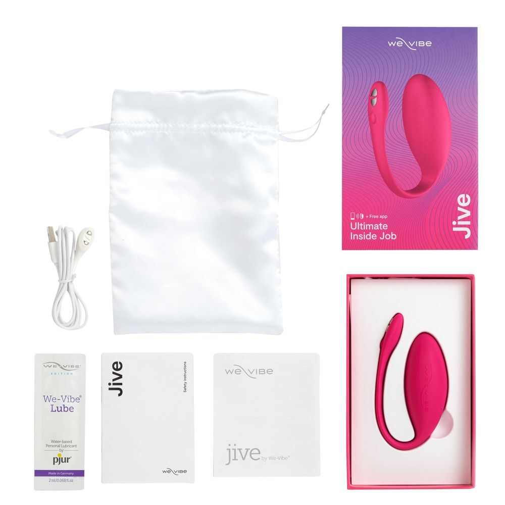 Виброяйцо We-Vibe Jive, розовый