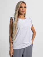 Блуза Карлотта (белая) Б15405-50М LT Collection