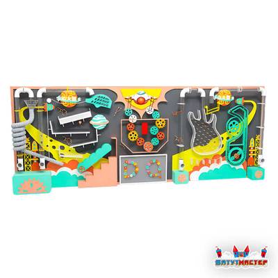 Интерактивная сенсорная стена «Полёт за кометой», 6,2×1,8×0,6 м