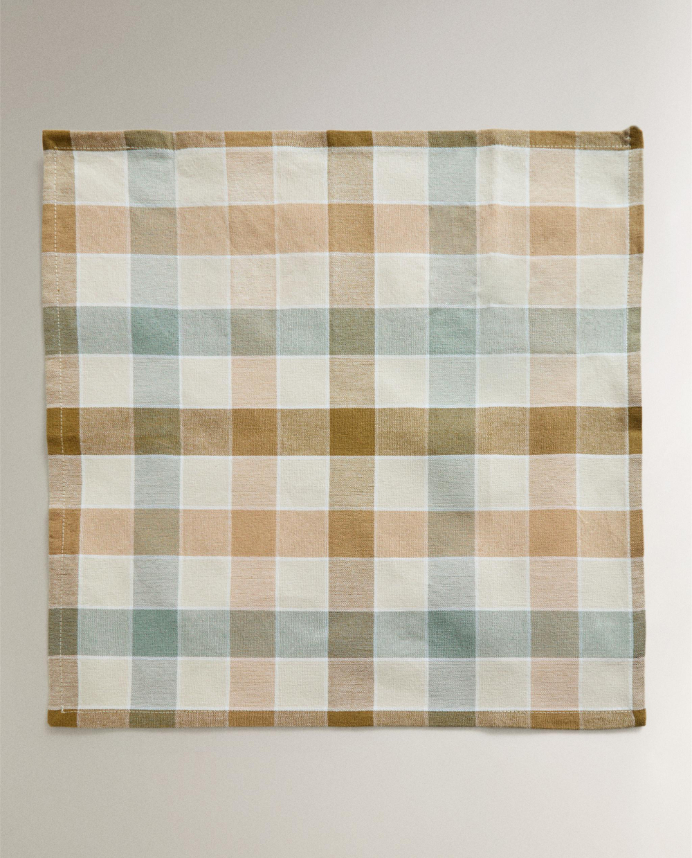 Zara Home столовая салфетка из хлопка, клетка, 45 45 см (комплект 2 шт.) · 3232/022