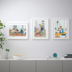 IKEA BILD  (ИКЕА БИЛД)  -  Плакат, Модерн Ларссон, 40x50 см