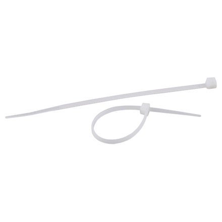 Кабельная стяжка ЭРА морозостойкая 5x200 белая 100 штук