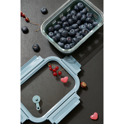 Контейнер Smart Solutions 640мл синий в чехле