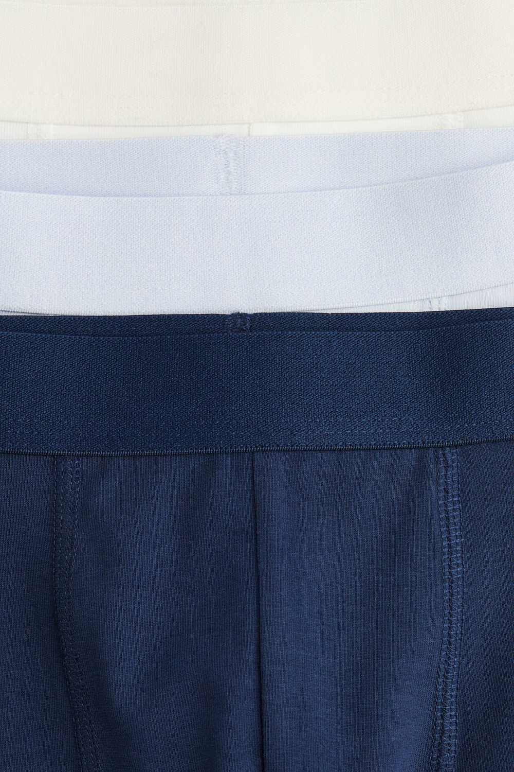 H&M Набор из трех трусов-боксеров, темно-синий