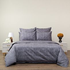 Стефани (антрацит) КПБ сатин 1.6