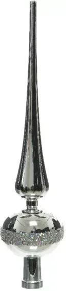 Украшение макушка Пояс Артемиды 6*25 см, пластик, серебро, Kaemingk (029035)