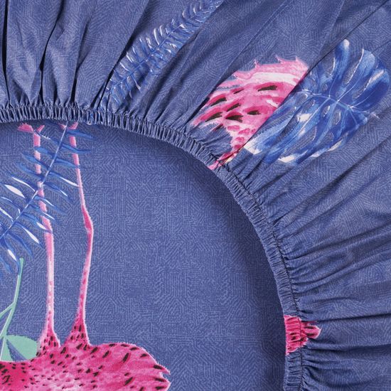 КПБ  Айнур , 1.5 спальный, 50х70, простыня 120х200х30. DOMTEKC