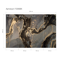 Флюид в камне F306BK