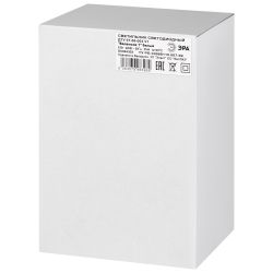 Садово-парковый светильник ЭРА «Валенсия 1» ДТУ 07-8-003 белый 6-гранный напольный IP44 светодиодный 8Вт 3000K | Садово-парковые светильники