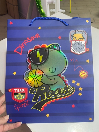 Пакет 26х32х10 см 141V-880 динозаврик