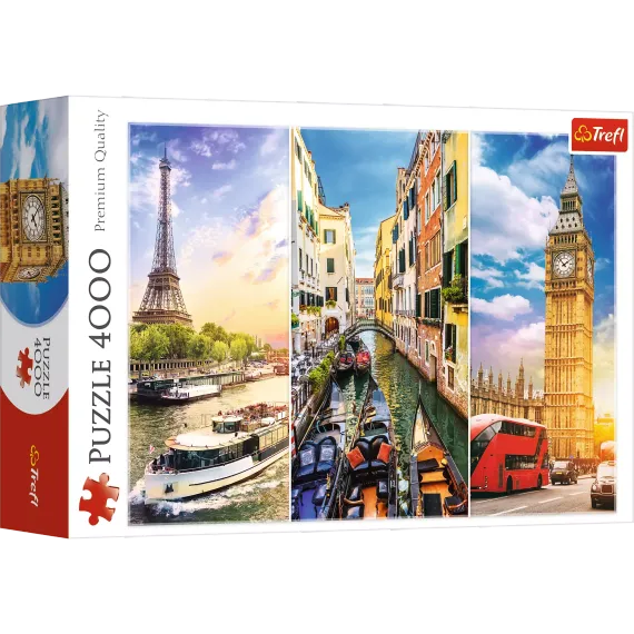 Puzzle - &quot;4000&quot; - Trip around Europe
