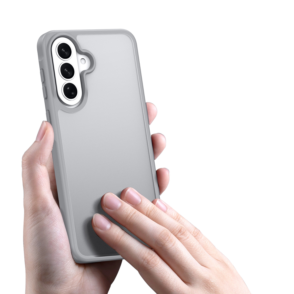 Чехол полупрозрачный серого оттенка для Samsung Galaxy A57, серия Yind Series от Dux Ducis