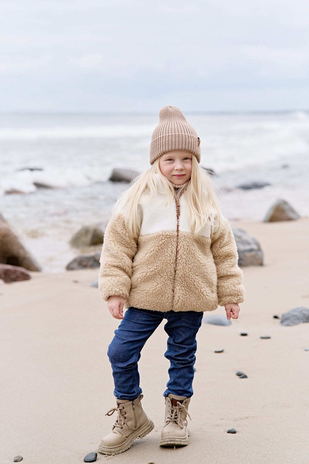 Куртка меховая "Беж"