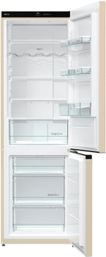 Отдельностоящий двухкамерный холодильник Gorenje NRK6192CC4