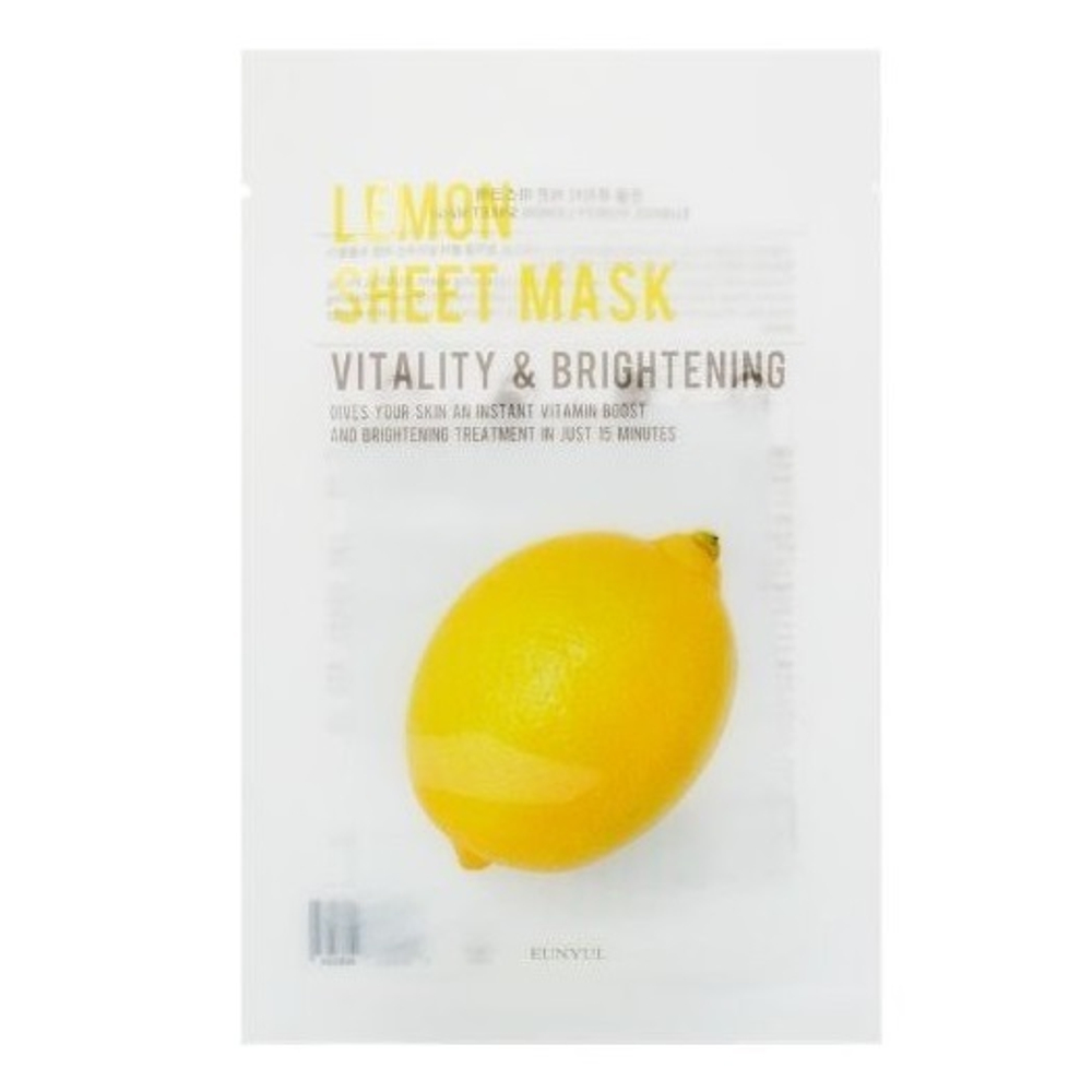Маска с экстрактом лимона Eunyul Purity Lemon Sheet Mask