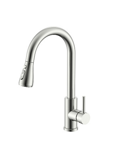 Смеситель для кухни с 
выдвижным изливом S203.49.05