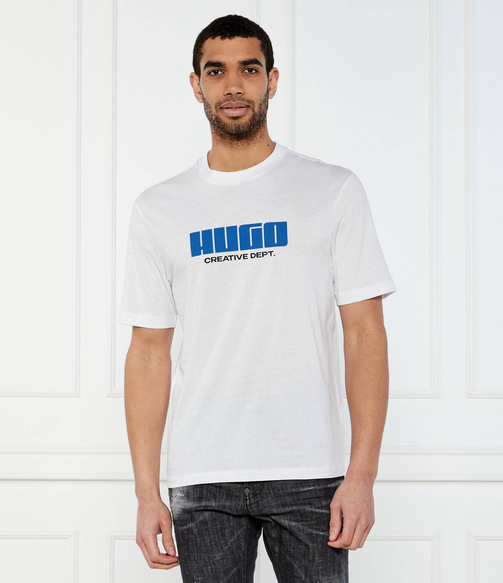 Футболка Newromi Hugo Blue - белый(50542934)