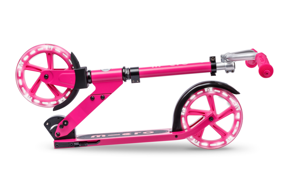 Самокат Micro Cruiser LED, ягодный