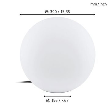 Уличный напольный светильник 1*E27 98102 белый Monterolo Eglo