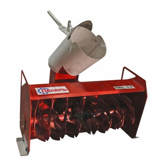 Снегоуборочная приставка "ПАХАРЬ" двухконтурная к мотоблоку Агро/Беларус