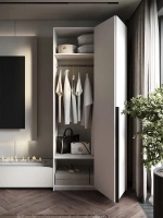 Шкаф Распашной Белый 101х220х52,5 SOHO WingLine