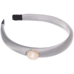 Ободок для волос «МАРЦИПАН», эдем, ширина 2см, микс 6 цветов ( в пакете с подвесом)