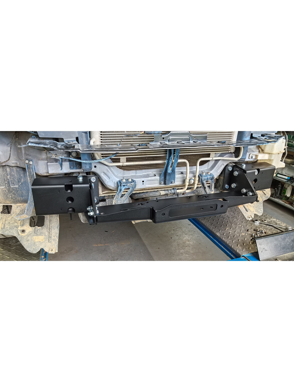 Площадка РИФ под лебёдку в штатный бампер Haval H5 2023+