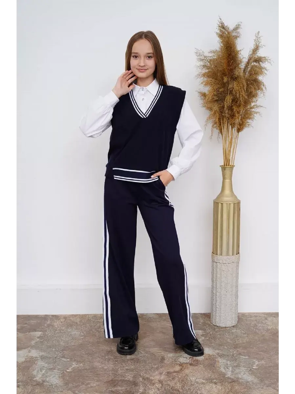 Жилетка школьная для девочки