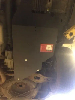 Защита бака присадки Sheriff для Mitsubishi Outlander XL 2006-2012 арт.14.2145