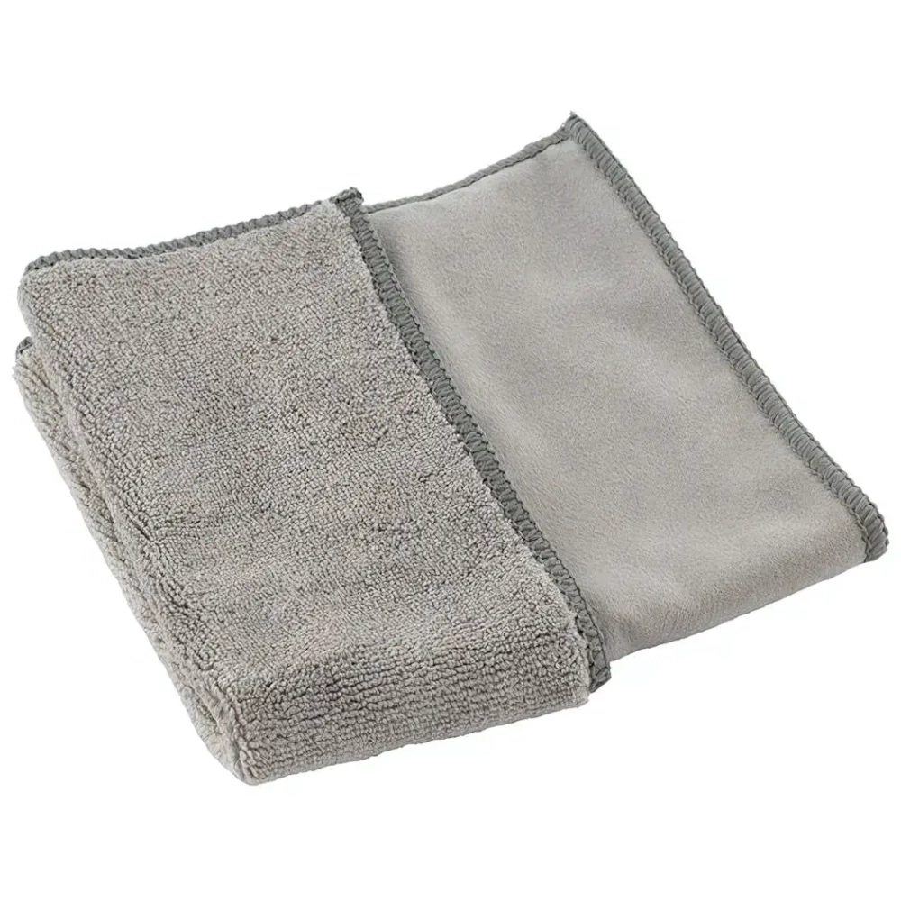 Салфетка из микрофибры M-10 двухсторонняя (ворс + замша) , размер: 23см