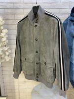 Замшевый бомер Kiton, арт. 463526325
