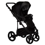 Коляска 2 в 1 Indigo TOUR ECO te 06 (черная кожа)